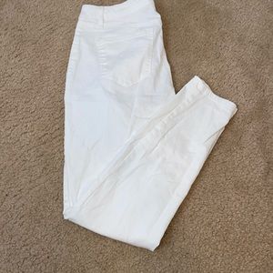 Junior girls white jeans